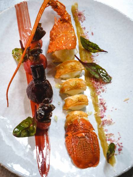 Photographe culinaire à La Mère Brazier à Lyon