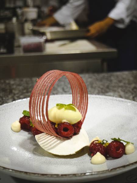 Photographe culinaire à La Mère Brazier à Lyon