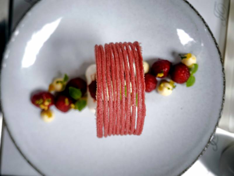 Photographe culinaire à La Mère Brazier à Lyon