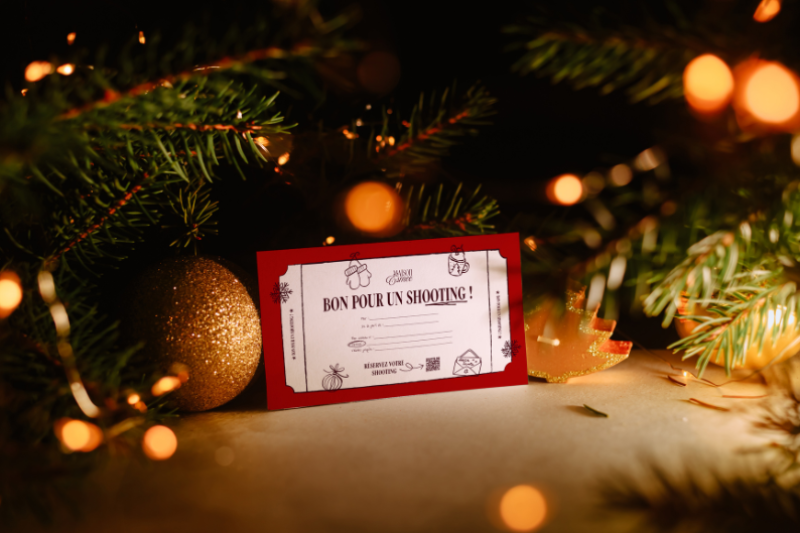 Bon cadeau sous le sapin à Noel 